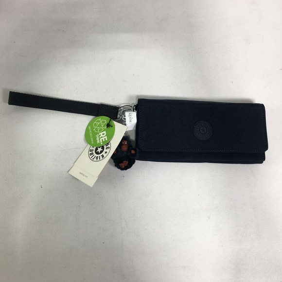 Kipling AC8150 Rubi Wallet, Women's Size 7.5" x 3.75" x 1.5" - True Blue Tonal - Picture 4 of 13